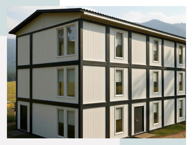 Модульные общежития в Нефтекамске