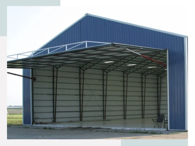 Прямо стенные ангары в Нефтекамске