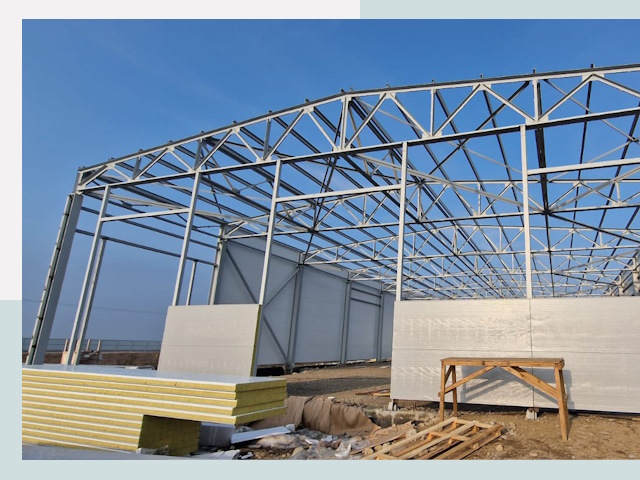 Утепленные ангары в Нефтекамск от 616 руб. за м²