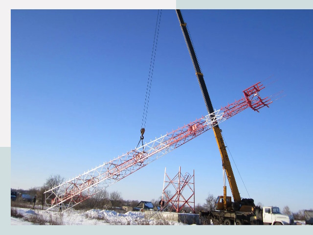 Строительство башен связи в Нефтекамске от 616 руб.