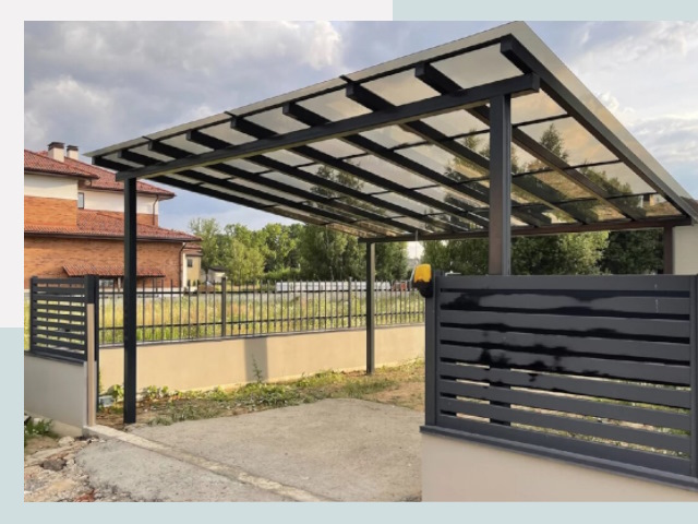 Металлические навесы в Нефтекамск от 616 руб. за м²