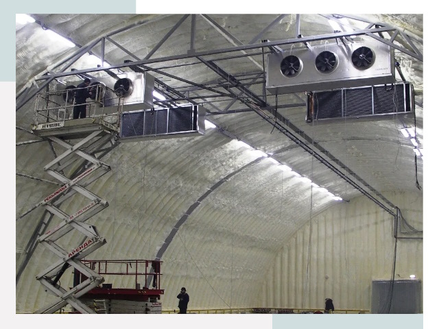 Оснащение ангаров в Нефтекамске
