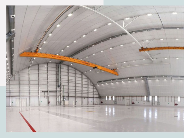 Оснащение ангаров в Нефтекамск от СтальСтрой-Нтк - цена от 616 руб.