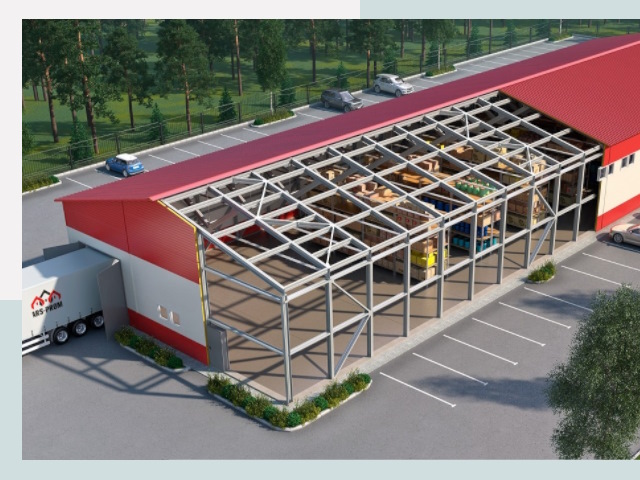 Проектирование ангаров в Нефтекамске от 616 руб.