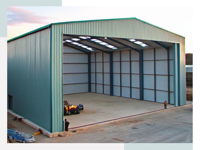 Строительство ангаров в Нефтекамске